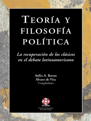 cover image of Teoría y Filosofía Política